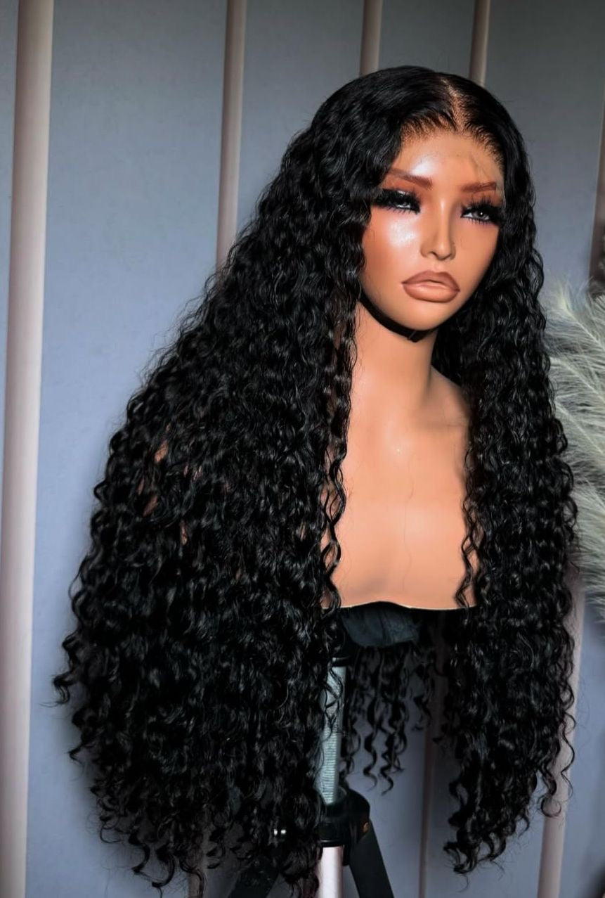 Deep wave human hair