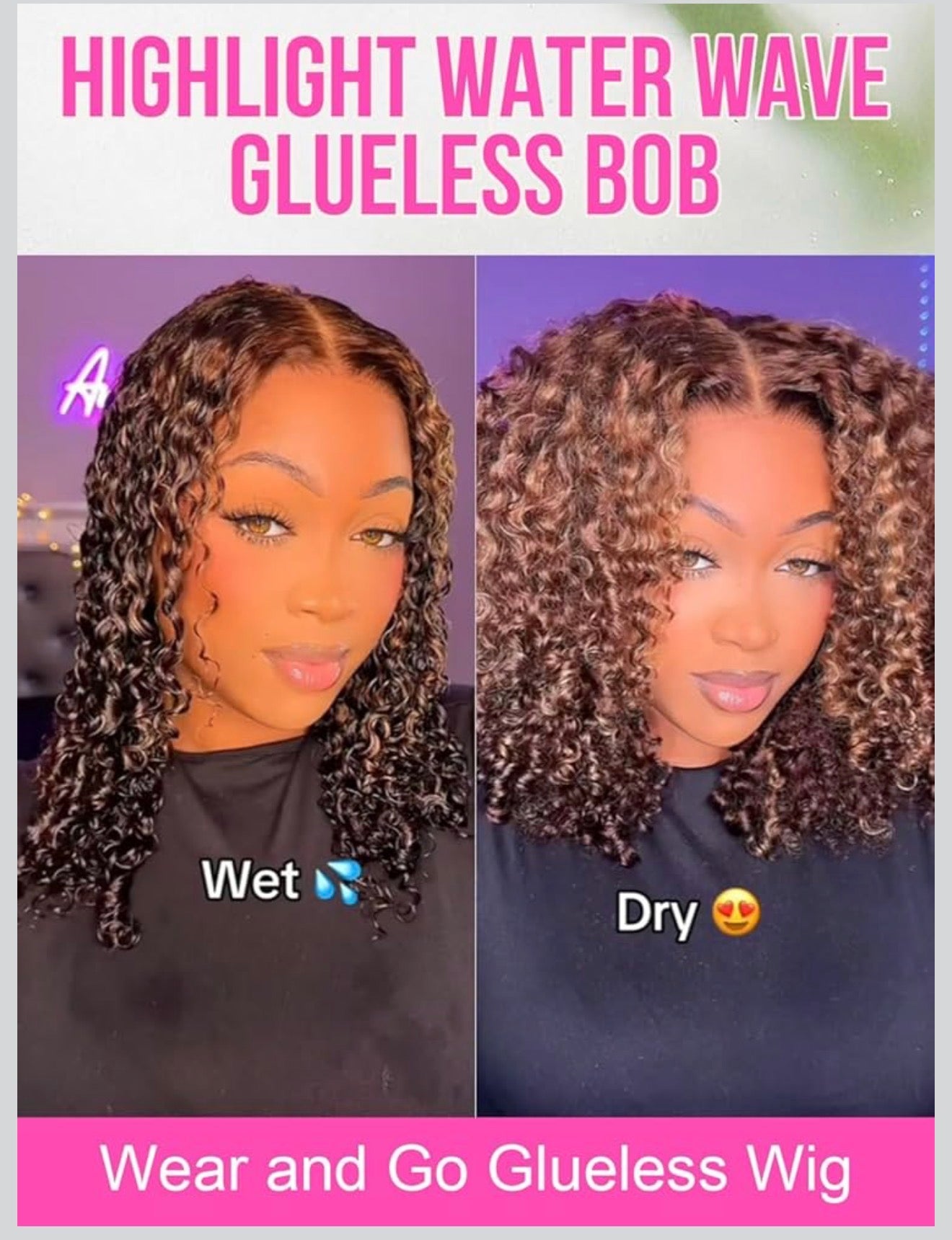 Wear and go Human Hair