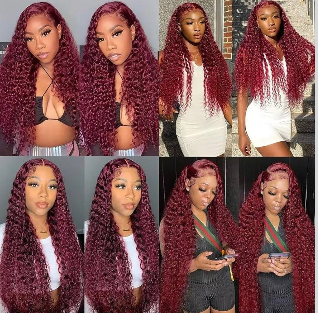 Deep wave human hair