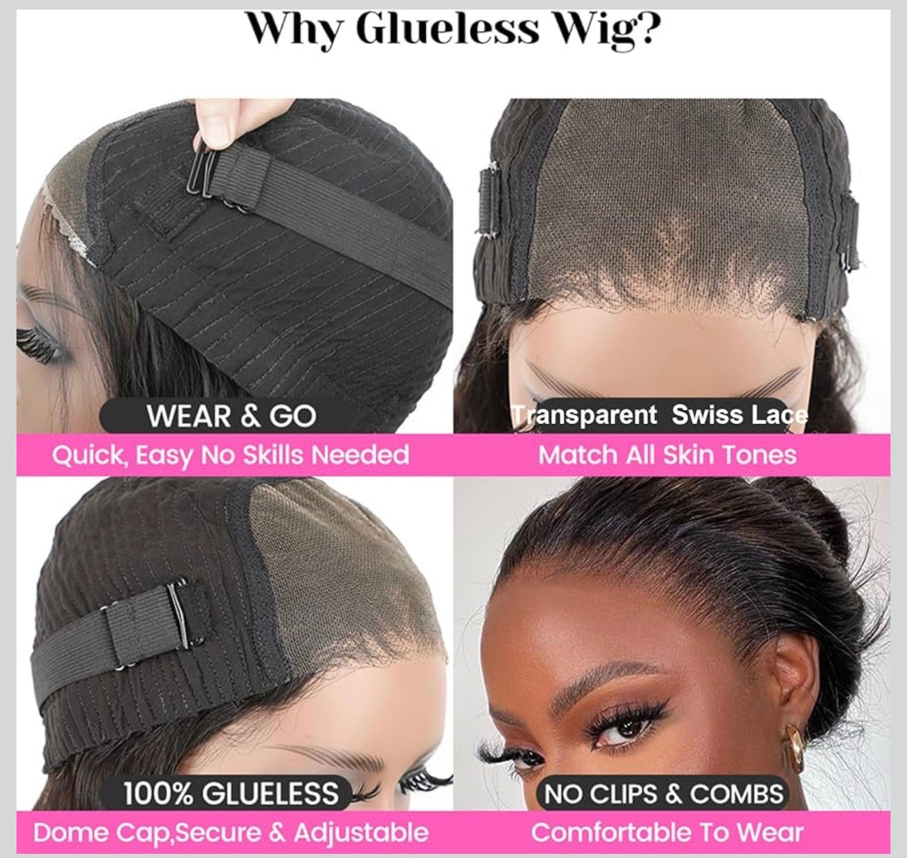 Wear And go  human hair