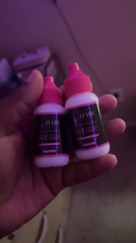 Waterproof lace glue